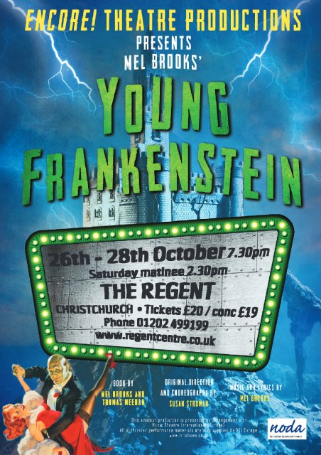 Young Frankenstein! The Musical