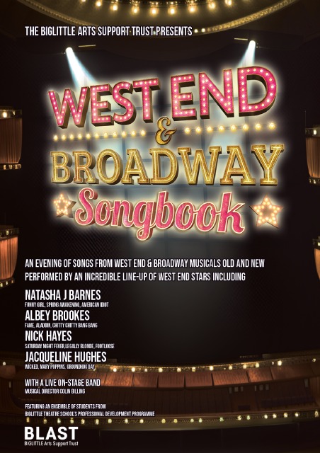 BIGLITTLE Arts Support Trust presents West End & Broadway Songbook
