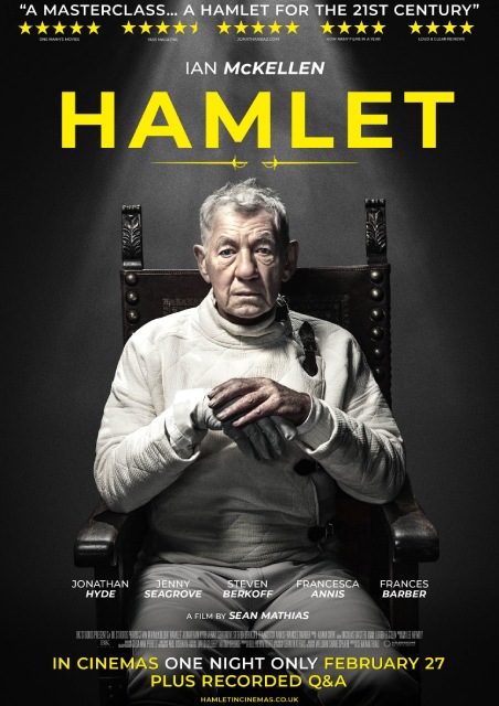 IAN MCKELLEN AS HAMLET with Q & A  